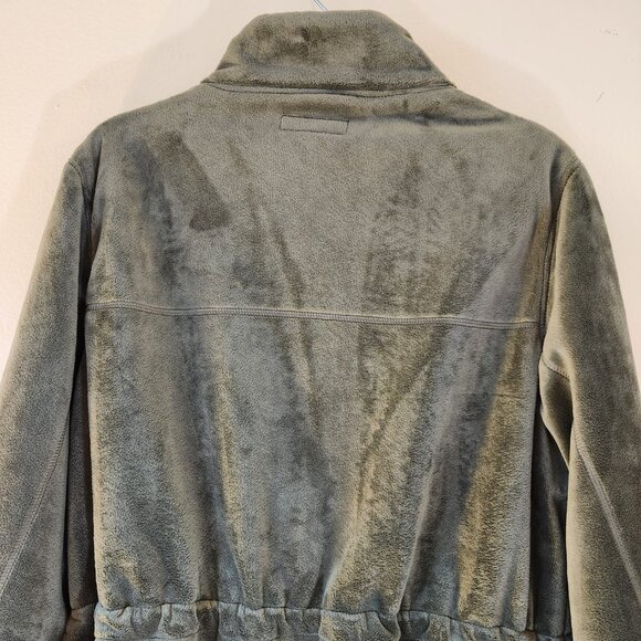 Westbound Soft Smokey Green Zip Front LS Winter Coat Medium - Picture 6 of 16